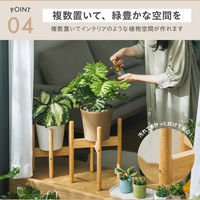 武田コーポレーション プランタースタンド 大 LN-E-PS30NA 1箱(6個入)（直送品）