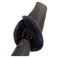 共栄工業 折りたたみ傘 58cm 安全式ワンタッチ自動開閉 マイクロファイバー傘袋付き ブラック 18181 1セット(1本×6)（直送品）