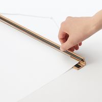 無印良品 ポスターマグネットハンガー 約幅２０×長さ４５０ｍｍ 良品計画