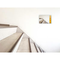 グリーンクロス エスカレーター・階段用後方注意ミラー A3サイズ 6300063318 1枚（直送品）