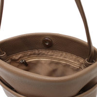 センバドー 合皮シンプル ポケットショルダーバッグ IV 621-7092 1個（直送品）