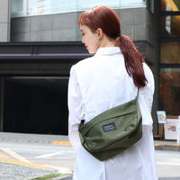 センバドー はっ水ナイロン舟形ショルダー BL 623-7756 1個（直送品）