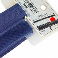 金井産業 胴当てベルト用 補助ベルト 紺 1セット2本組 1セット(2本入)（直送品）