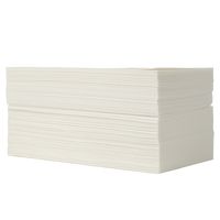 使いきり カウンタークロス 薄手 レギュラー ホワイト 約30×60cm 1セット（1袋（100枚入）×5）