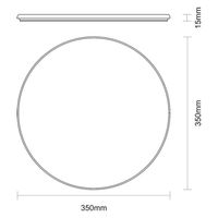 TRAMONTINA 回転式ボード 直径35cm 13355/641 1個（直送品）