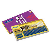 TRAMONTINA ニューカラー テーブルウェア 24点セット 青 23199/162 1セット（直送品）