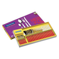 TRAMONTINA ニューカラー テーブルウェア 24点セット 赤 23199/762 1セット（直送品）