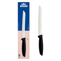 TRAMONTINA ブレッドナイフ 黒 21cm 23422/108 1本（直送品）