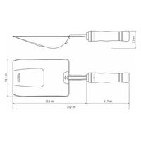 TRAMONTINA 炭用シャベル 26469/100 1本（直送品）
