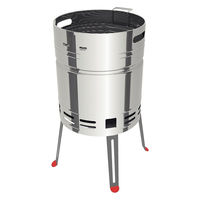 TRAMONTINA 炭火用 筒型バーベキューグリル TCP-400 26500/006 1台（直送品）