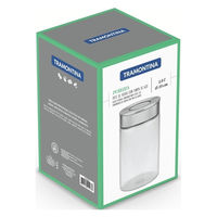 TRAMONTINA グラスコンテイナー ステンレス蓋 1L 61227/030 1個（直送品）