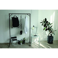 クレエ PG エキシビション フォルダブルハンガーラック ハンマートンBK 982450033 1台（直送品）