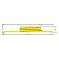 十川産業 コネクトコイル CHU-6510-10Y K 1個（直送品）