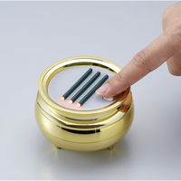 旭電機化成 横置きの安心のお線香(中) ゴールド 線香型ライト ASE-4204GD 1個（直送品）