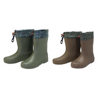 阪神素地 デッキソール 長靴 カーキ L GC-377 1足（直送品）