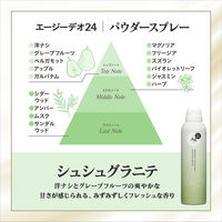 Ag DEO24（エージーデオ24） デオドラントスプレー シュシュグラニテ L 医薬部外品 142g ファイントゥデイ