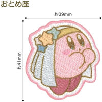 星のカービィー ホロスコープ・コレクション ワッペン 星座シリーズ おとめ座 縦41mm×横39mm シール・アイロン 両用タイプ BAN5（直送品）