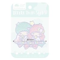 パイオニア ワッペン サンリオ「ツインスターズ」アイロンワッペン BC-BC03 1セット(3袋)（直送品）