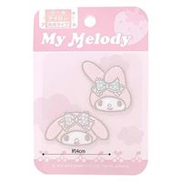 パイオニア サンリオ ワッペン マイメロディ シール・アイロン両用タイプ BC-BC07 1セット(3袋)（直送品）