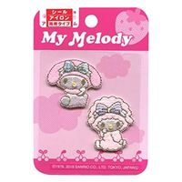 パイオニア ワッペン マイメロディ BC-BC15 1セット(3袋)（直送品）