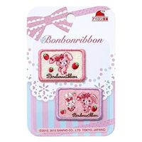 パイオニア ワッペン サンリオ「ぼんぼんりぼん」 シール&アイロン両用タイプワッペン BC-BC18 1セット(3袋)（直送品）