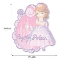 パイオニア ディズニー「ちいさなプリンセスソフィア」アイロン接着ワッペン MY5501-MY432 1セット(3袋)（直送品）