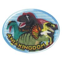 アニアキングダム ワッペン 恐竜 横65mm×縦50mm シール・アイロン両用接着 TOM550-TOM52 TOM 550-TOM52（直送品）
