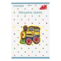 パイオニア 23003 のりものワッペン 「汽車」 WB350-23003 1セット(3袋)（直送品）