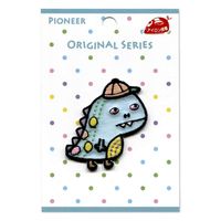 パイオニア パイオニアオリジナルシリーズ アイロン接着ワッペン 「キョウリュウ」 WB350-23020 1セット(3袋)（直送品）