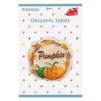パイオニア ナチュラルワッペン「Pumpkin」かぼちゃ WB400-23012 1セット(3袋)（直送品）