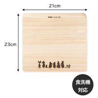 貝印 まな板 ひのき 薄型 230×210mm セレクト100 ムーミン 000AP5124 1個