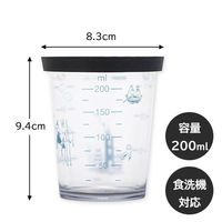 貝印 計量カップ 200ml フタ付き セレクト100 ムーミン 000DH3211 1個