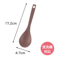 【アウトレット】貝印 調理スプーン ナイロン製 オールドラズベリー 000DE6344 1個