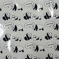 アルミホイル 20cm×2m パンダ柄 おにぎりホイル サンドイッチ包み ラッピング 1本 まるき