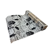 クッキングシート 25cm×2.5m フォレストアニマル柄 電子レンジ・オーブン可 1セット（1本×10）まるき