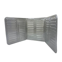 抗菌 レンジガード クックパネル アルミ 84×32.5cm ２口・３口対応 油跳ね防止 1セット（1パック（1枚入）×10）まるき