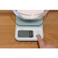 ドリテック デジタルスケール「エクレ」2kg グリーン KSー739GN キッチンスケール 1個