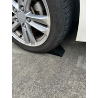 現場のチカラ　タイヤストッパーゴム製 普通車用 1セット（10個:2個入×5） オリジナル