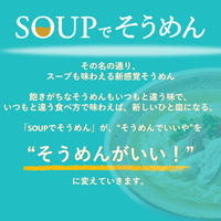 SOUPでそうめん　地鶏だし塩(1人前×3袋) 1個 ミツカン 個包装そうめんつゆ