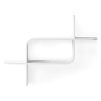 アントレックス Umbra モンタージュ シェルフ 幅640×奥行160×高さ480mm ホワイト 21017571660 1個（直送品）