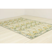 川島織物セルコン モリスデザインスタジオ ピンクアンドローズ 2000×2400mm イエロー KF1718A_44Y 1枚（直送品）