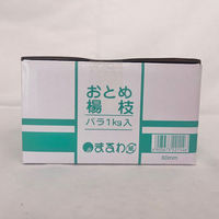 まるわ おとめ楊枝 1kg 6cm MT-50 4903673221146 1セット(1個(7200本入)×20)（直送品）