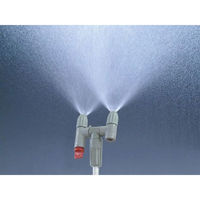 工進 噴霧器用 2頭口噴口(1頭口切替) G1/4ネジ PA-288 1個（直送品）