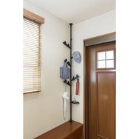 積水樹脂 セキスイ つっぱり式ポールハンガー あいツリー TPH2-BK 1個（直送品）