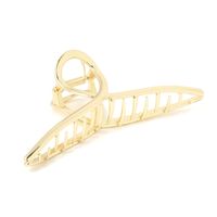 【LAKOLE/ラコレ】 メタルループバンスクリップ ゴールド