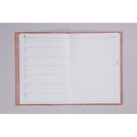 高橋書店 【2025年4月版】デスクダイアリーカジュアル4 A5 片側1週間+ノート月曜始 オレンジ 964 1冊（直送品）