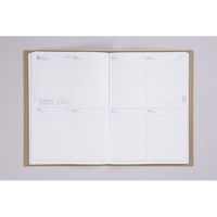 高橋書店 【2025年4月版】デスクダイアリーカジュアル8 A5 見開き1週間 月曜始まり マスタード 968 1冊（直送品）