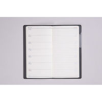 高橋書店 【2025年4月版】ニューダイアリー1 手帳判 片側1週間+ノート 月曜始まり 黒 803 1冊（直送品）