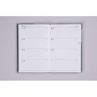 高橋書店 【2025年4月版】ビジネス手帳[小型版]3 手帳判 見開き1週間 月曜始まり ネイビー 847 1冊（直送品）