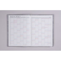 高橋書店 【2025年4月版】デスクダイアリーカジュアル7 A5 バーチカル 月曜始まり ウォームグレイ 967 1冊（直送品）